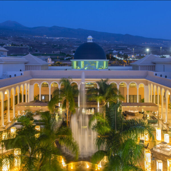 Venue of Urban Metaverse Conference Tenerife - Gran Meliá Palacio de Isora_Patio night